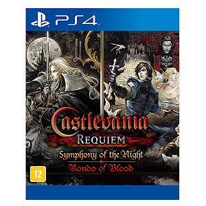 Jogo Castlevania Requiem Symphony of the Night & Rondo of Blood - PS4 Mídia Digital