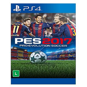 Jogo Pes 2017 - PS4 Mídia Digital