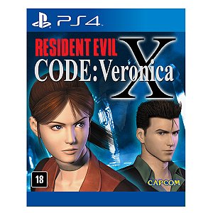 Jogo Resident Evil Code Veronica X - PS4 Mídia Digital