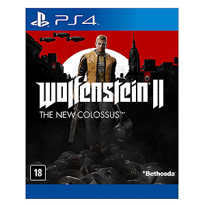 Jogo Wolfenstein 2 The New Colossus - PS4 Mídia Digital