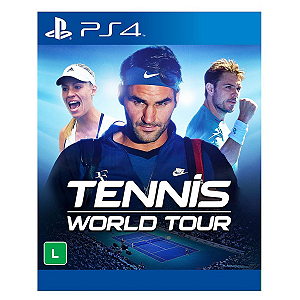 Jogo Tennis World Tour - PS4 Mídia Digital