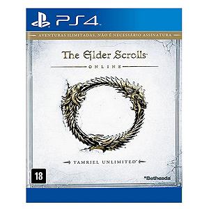 Jogo The Elder Scrolls Online Tamriel Unlimited - PS4 Mídia Digital