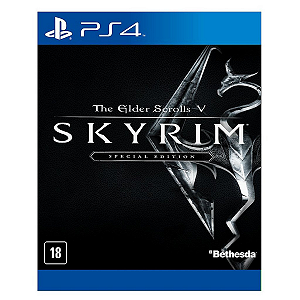 Jogo The Elder Scrolls V Skyrim Special Edition - PS4 Mídia Digital