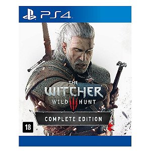 Jogo The Witcher 3 Wild Hunt Complete Edition - PS4 Mídia Digital
