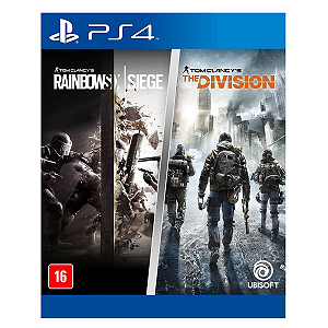 Jogo Tom Clancy’s The Division And Rainbow Six Siege Bundle - PS4 Mídia Digital