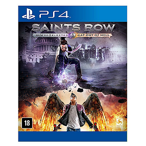 Jogo Saints Row Re Elected & Gat Out Of Hell - PS4 Mídia Digital