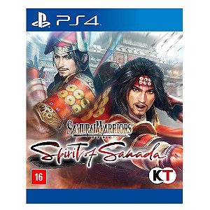 Jogo Samurai Warriors Spirit of Sanada - PS4 Mídia Digital