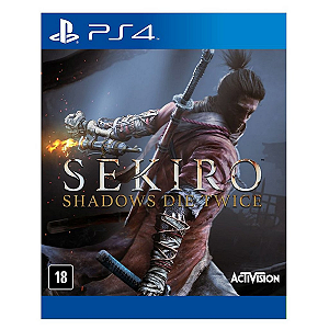 Jogo Sekiro Shadows Die Twice - PS4 Mídia Digital