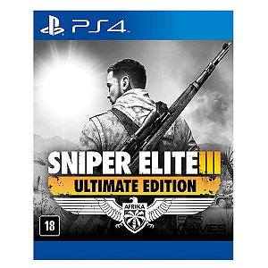 Jogo Sniper Elite 3 Ultimate Edition - PS4 Mídia Digital