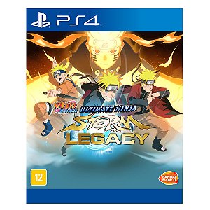 Jogo Naruto Shippuden Ultimate Ninja STORM Legacy - PS4 Mídia Digital