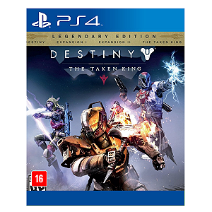 Jogo Destiny The Taken King Legendary Edition - Ps4 Mídia Digital