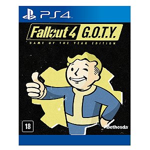 Jogo Fallout 4 Game of the Year Edition - PS4 Mídia Digital