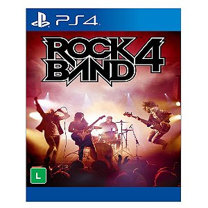 Jogo Rock Band 4 - PS4 Mídia Digital