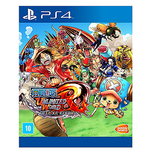 Jogo One Piece Unlimited World Red Deluxe Edition - PS4 Mídia Digital
