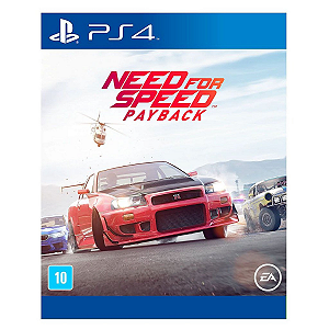 Jogo Need for Speed Payback Standard Edition - PS4 Mídia Digital