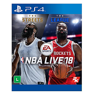 Jogo NBA LIVE 18 The One Edition - PS4 Mídia Digital