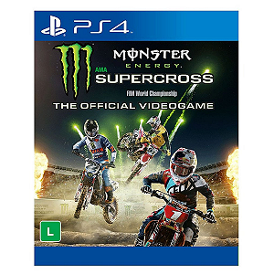 Jogo Monster Energy Supercross The Official Videogame - PS4 Mídia Digital