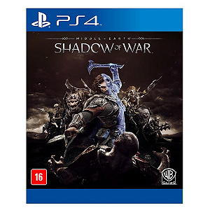 Jogo Middle Earth Shadow of War - PS4 Mídia Digital