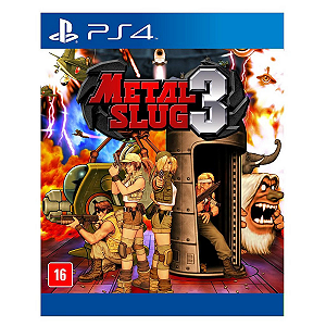 Jogo Metal Slug 3 - PS4 Mídia Digital