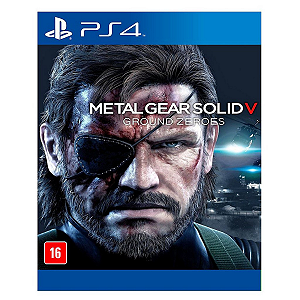 Jogo Metal Gear Solid 5 Ground Zeroes - PS4 Mídia Digital