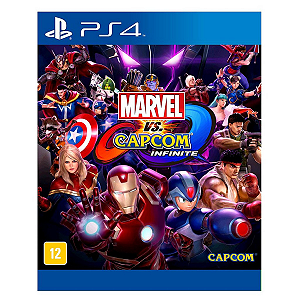 Jogo Marvel vs Capcom Infinite Standard Edition - PS4 Mídia Digital