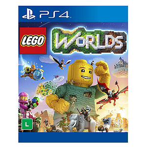 Jogo Lego Worlds - PS4 Mídia Digital