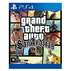 Jogo Grand Theft Auto San Andreas GTA - PS4 Mídia Digital