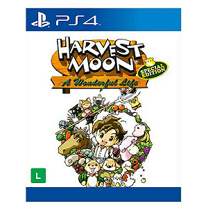 Jogo Harvest Moon A Wonderful Life Special Edition - PS4 Mídia Digital
