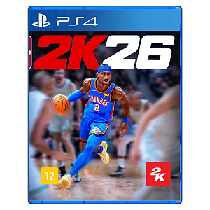 Jogo NBA 2K26 - PS4 Mídia Digital