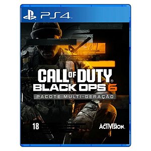 Jogo Call of Duty Black Ops 6 - PS4 Mídia Digital