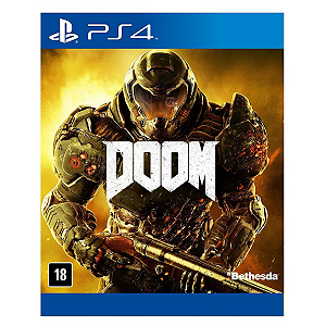 Jogo Doom - PS4 Mídia Digital