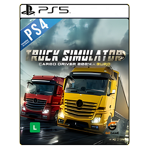 Jogo Truck Simulator Cargo Driver 2024 - EURO - PS5 Mídia Digital