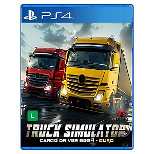 Jogo Truck Simulator Cargo Driver 2024 - EURO - PS4 Mídia Digital
