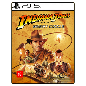 Jogo Indiana Jones e o Grande Círculo - PS5 Mídia Digital