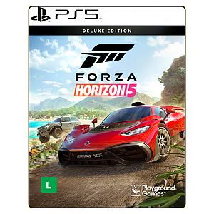Jogo Forza Horizon 5 Deluxe Edition - PS5 Mídia Digital