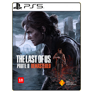 Jogo The Last Of Us Parte II Remastered deluxe edition - PS5 Mídia Digital
