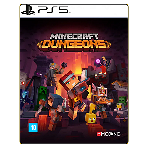 Jogo Minecraft Dungeons - PS5 Mídia Digital
