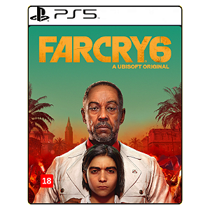 Jogo FAR CRY 6 - PS5 Mídia Digital