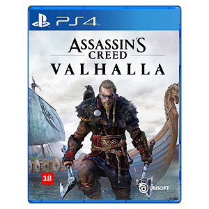 Jogo Assassin's Creed Valhalla - PS4 Mídia Digital
