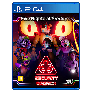 Jogo Five Nights at Freddy's Security Breach - PS4 Mídia Digital