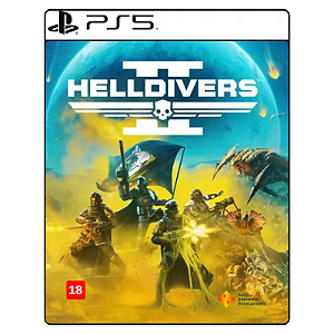 Jogo HELLDIVERS 2 - PS5 Mídia Digital