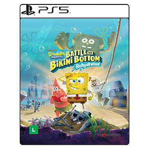 Jogo Bob Esponja Calça Quadrada - PS5 Mídia Digital