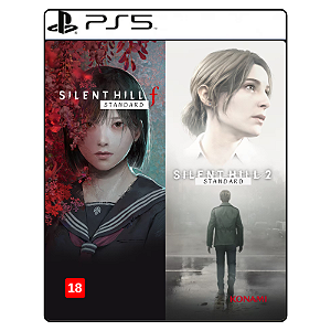 Jogo SILENT HILL 2 & SILENT HILL f Standard Dual Pack - PS5 Mídia Digital