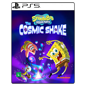 Jogo Bob Esponja The Cosmic Shake - PS5 Mídia Digital