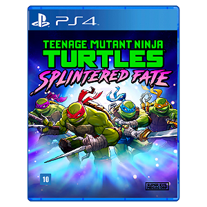 Jogo Tartarugas Ninja O Destino de Splinter - PS4 Mídia Digital