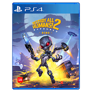 Jogo Destroy All Humans! 2 - Reprobed - PS4 Mídia Digital
