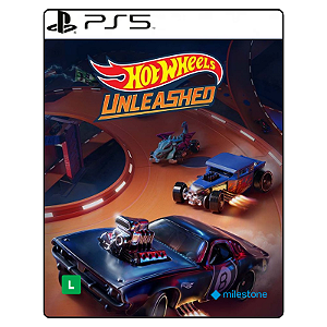 Jogo HOT WHEELS UNLEASHED - PS5 Mídia Digital