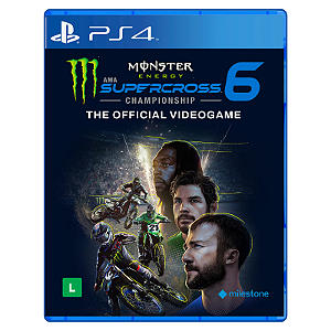 Jogo Monster Energy Supercross - The Official Videogame 6 - PS4 Mídia Digital