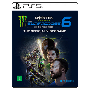Jogo Monster Energy Supercross - The Official Videogame 6 - PS5 Mídia Digital