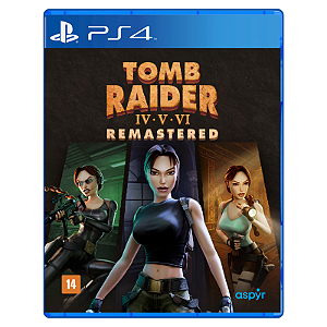 Jogo Tomb Raider IV-VI Remastered - PS4 Mídia Digital